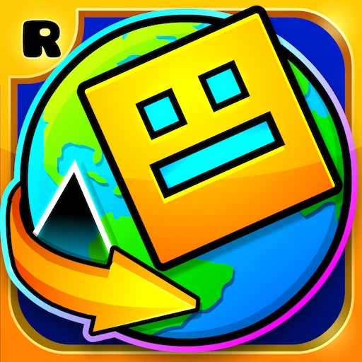 Icono del juego Geometry Dash World de RobTop Games